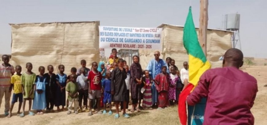 Éducation et résilience en zone post-crise : Une école ouvre ses portes aux enfants déplacés et rapatriés de M’berra
