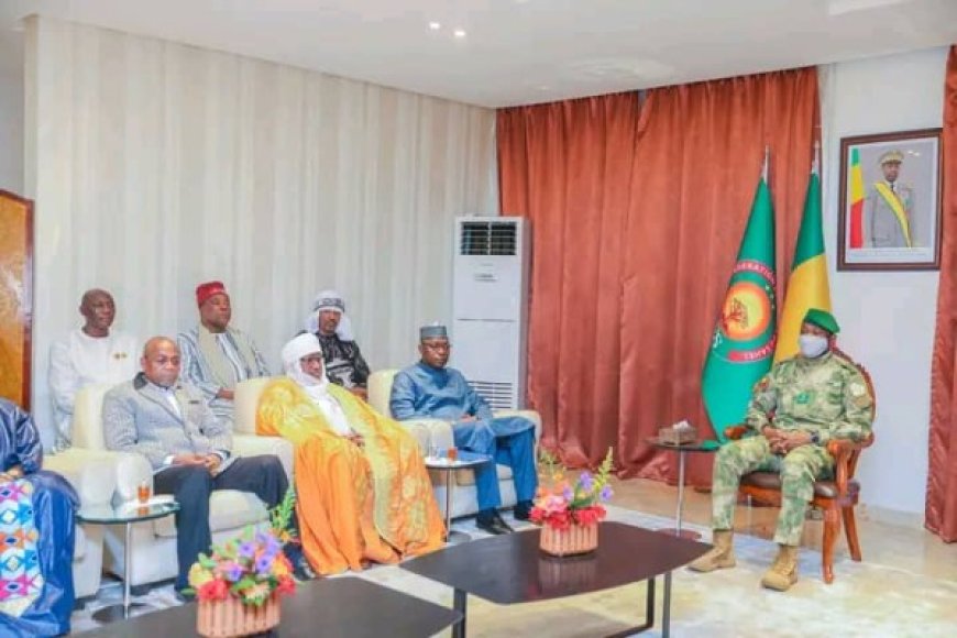 Koulouba : Le Chef de l'État reçoit une délégation des parlementaires de la Confédération des États du Sahel
