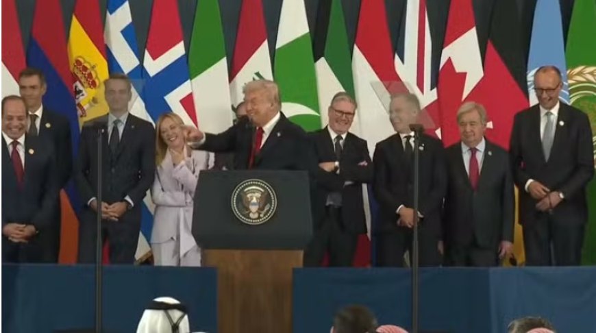 Cette remarque de Trump à Macron a bien fait rire les autres dirigeants lors du sommet pour la paix à Gaza