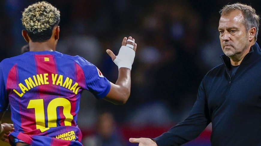 FC Barcelone : la mise au point musclée d’Hansi Flick sur Lamine Yamal