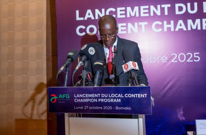 AFG Bank Mali lance le “Local Content Champion Program” pour dynamiser le contenu local dans le secteur minier