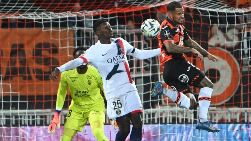Ligue 1 : le PSG cale à Lorient, Lens n’en profite pas et chute à Metz !