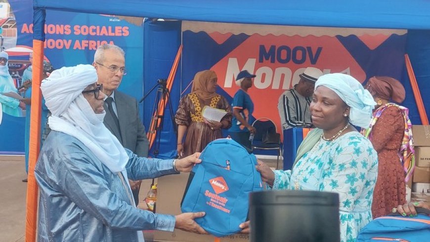 30ᵉ édition du Mois de la Solidarité : Moov Africa Malitel au chevet des plus vulnérables