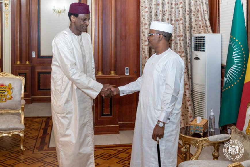 Coopération : le président tchadien reçoit en audience le premier ministre nigérien