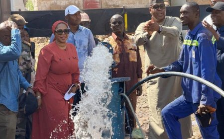 Amélioration de la desserte globale en eau potable dans les zones déficitaires : Le ministre Diané salue la Somagep-SA pour les efforts consentis