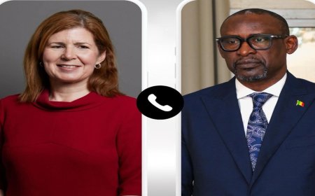 Mali : Entretien téléphonique Abdoulaye Diop et Baroness Chapman