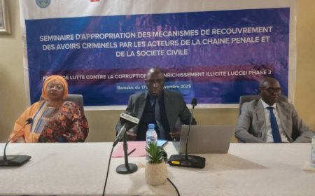 Mécanismes de recouvrement des avoirs criminels : Les acteurs de la chaîne pénale et de la société civile en conclave