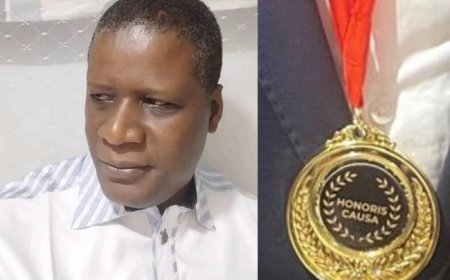 La plus haute distinction académique  le Doctorat Honoris Causa 2025 au Professeur Clément Mahamoudou Dembélé.