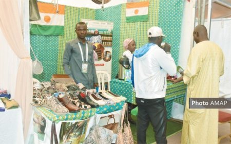 Salon international de l'entrepreneuriat - AES : La jeunesse sahélienne expose son savoir-faire