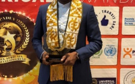Prix du meilleur promoteur africain du secteur industriel - PADEV 2025 : Thierno BA, DG de Fofy Industries, sacré à Kigali