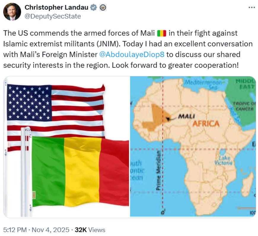 Les USA félicitent les FAMA pour leur succès dans la lutte contre le terrorisme