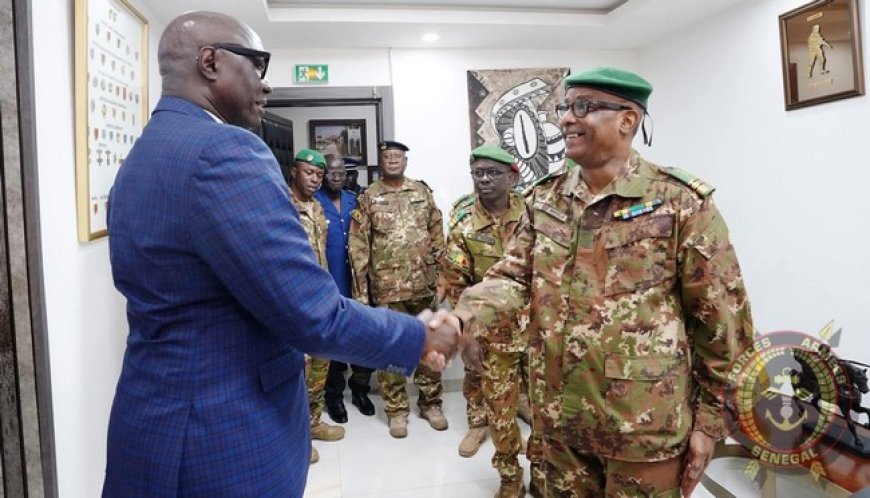 Coopération militaire Mali/Sénégal :  Une délégation malienne pour consolider la sécurité régionale dans la lutte contre les menaces transfrontalières
