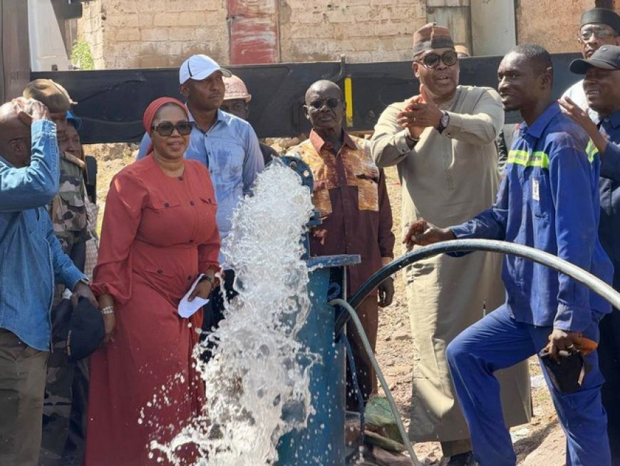 Amélioration de la desserte globale en eau potable dans les zones déficitaires : Le ministre Diané salue la Somagep-SA pour les efforts consentis