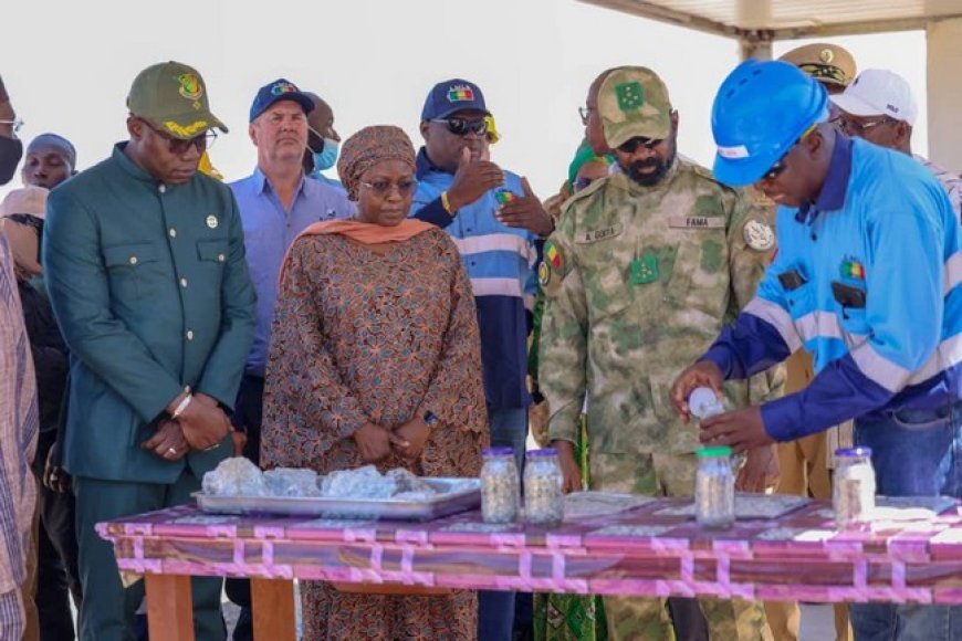 Mines de lithium de Bougouni : Assimi Goïta inaugure la 2e usine à Ngouanala pour une production annuelle de 125 tonnes