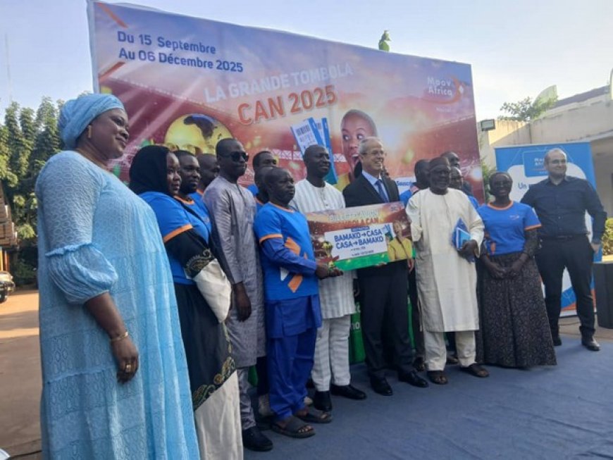 CAN 2025 au Maroc : Moov Africa Malitel Fait Beaucoup d’Heureux avec sa Tombola