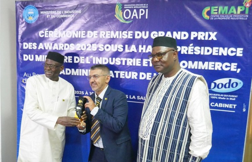 Promotion du « Made in Mali » : PEM DODO remporte le Grand Prix 2025 de l’OAPI