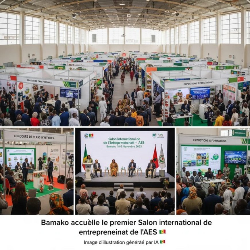 Bamako, capitale de l'entrepreneuriat sahélien : Lancement du premier Salon international de l’AES