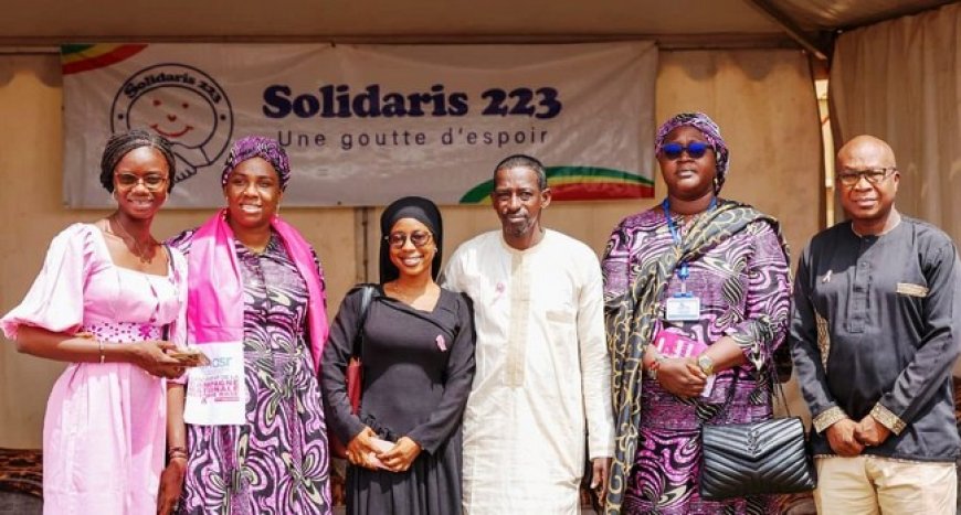 Solidarité :   Solidaris223 et Moov Africa Malitel au chevet des démunis