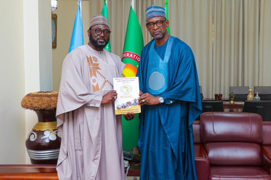 Mali–Union Africaine : Abdoulaye Diop reçoit le nouveau chef de la MISAHEL