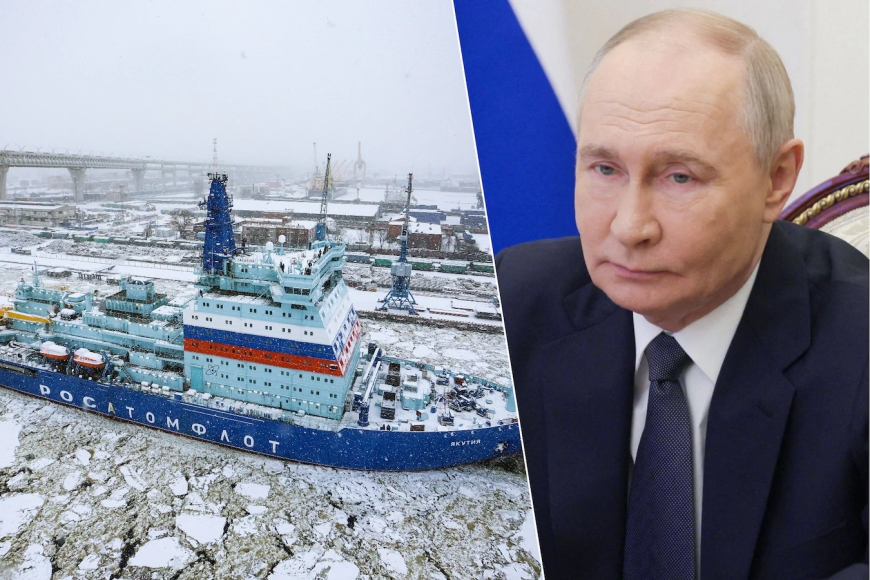 Poutine valide la construction de l’engin nucléaire qui doit offrir l’Arctique à la Russie