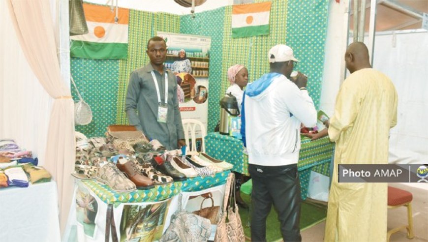 Salon international de l'entrepreneuriat - AES : La jeunesse sahélienne expose son savoir-faire