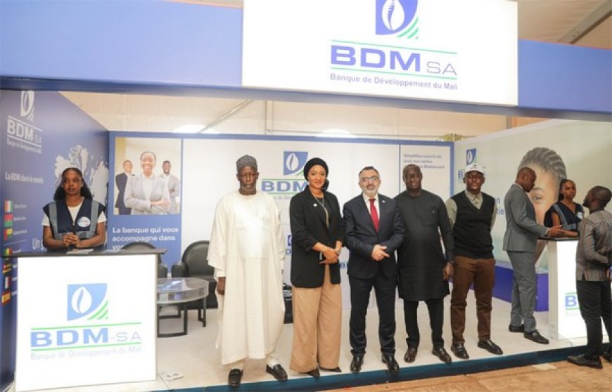 Promotion de l'économie nationale forte : La BDM-SA au premier plan  des soutiens  du Salon international de l'entrepreneuriat AES