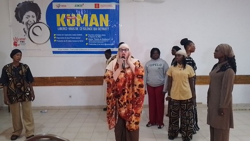 Lutte contre les VBG : Jeuness’art lance le projet “KUMAN” pour briser le silence