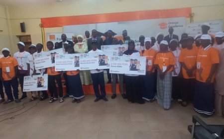 Programme Orange Excellence :   43 millions Fcfa injectés dans l’éducation de 60 lauréats pour l’édition 2025