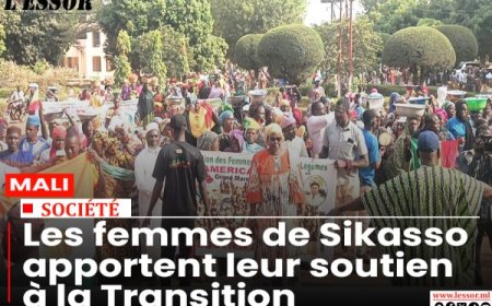 Mali : Les femmes de Sikasso apportent leur soutien à la Transition
