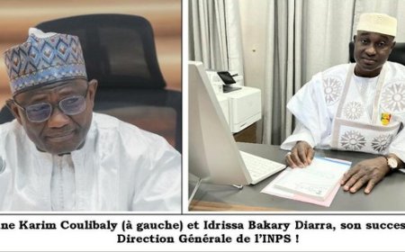 Direction générale de l’INPS : Idrissa Bakary Diarra remplace Karim Ousmane Coulibaly