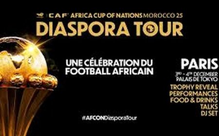 Paris accueille le Trophée de la CAN Maroc 2025 dans le cadre du Diaspora Tour