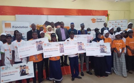 Programme "orange excellence" de la Fondation Orange-Mali : 60 meilleurs élèves et étudiants bénéficient d'une bourse intégrale