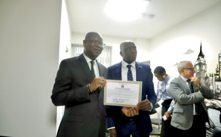 Installation du nouveau Consul honoraire du Mali à Londres,