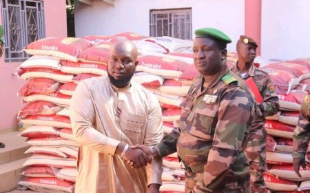 Geste philanthropique d’un opérateur économique : Un important don de vivres d'une valeur de 30 millions FCFA à la DSSA