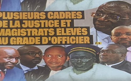 Pour services rendus à la nation : Le procureur Mamoudou Timbo promu à titre exceptionnel au grade de commandeur !