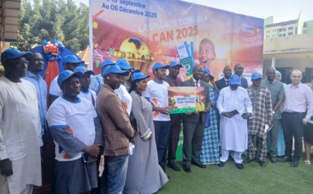 Grande Tombola CAN 2025 de Moov Africa Malitel : Remise des Billets aux Gagnants du Dernier Tirage pour un Voyage au Maroc