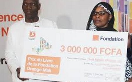 Prix du livre de la fondation Orange-Mali : "Le Silence des papillons" de Zeina Haïdara remporte le gros lot avec 3 millions  F CFA