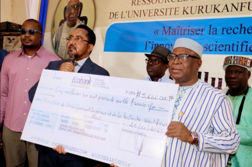 Université Kurukanfuga de Bamako : Un coup de pouce à la maîtrise de la recherche appliquée au service de l’innovation scientifique et technologique