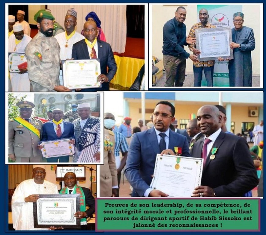 Nuit AJSM 2025 :  La presse sportive reconnaissante au président Habib Sissoko