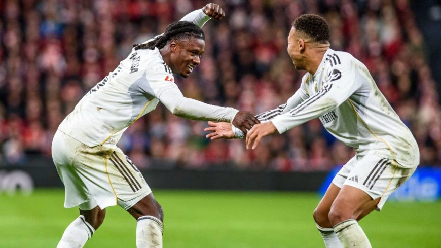 Liga : le Real Madrid d’un Kylian Mbappé exceptionnel corrige Bilbao