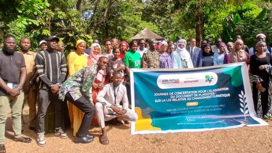 Mali : la société civile plaide pour une loi sur le changement climatique