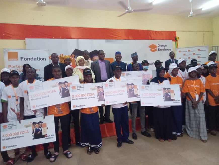 Programme "orange excellence" de la Fondation Orange-Mali : 60 meilleurs élèves et étudiants bénéficient d'une bourse intégrale