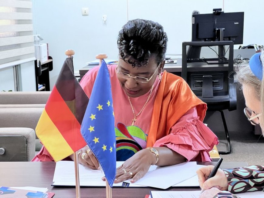 Communiqué de presse : - Signature d’un Accord de financement entre ONU Femmes et l’Ambassade d’Allemagne au #Mali: 1,7 Millions d’euros sur 3 ans
