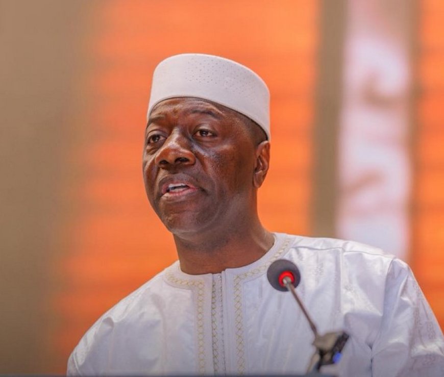 Massoudou Cisse, directeur général de l'APEX-Mali à la journée nationale des exportations du Mali