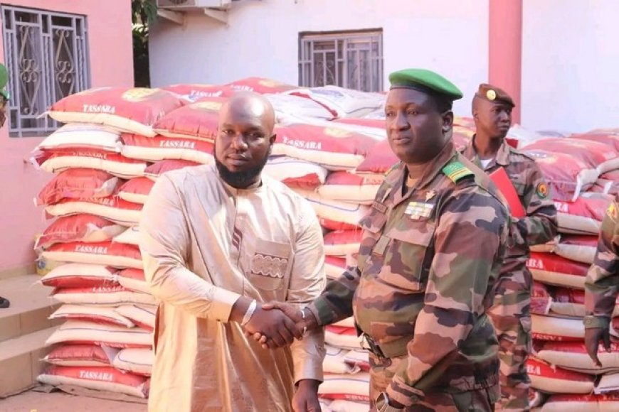 Geste philanthropique d’un opérateur économique : Un important don de vivres d'une valeur de 30 millions FCFA à la DSSA