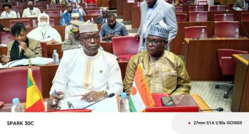Le Président du CNT, Malick Diaw à la 3è Conférence des Présidents d’Assemblées Législatives Africaines à Rabat