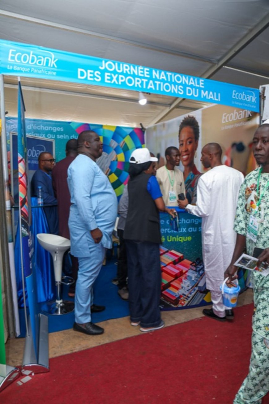 Ecobank Mali participe à la 1ère édition de la Journée Nationale des Exportations du Mali
