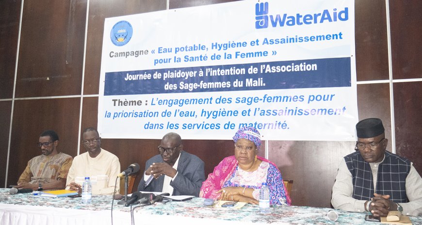 WASH dans les établissements de soins : WaterAid organise une journée de plaidoyer à l’intention des sages-femmes