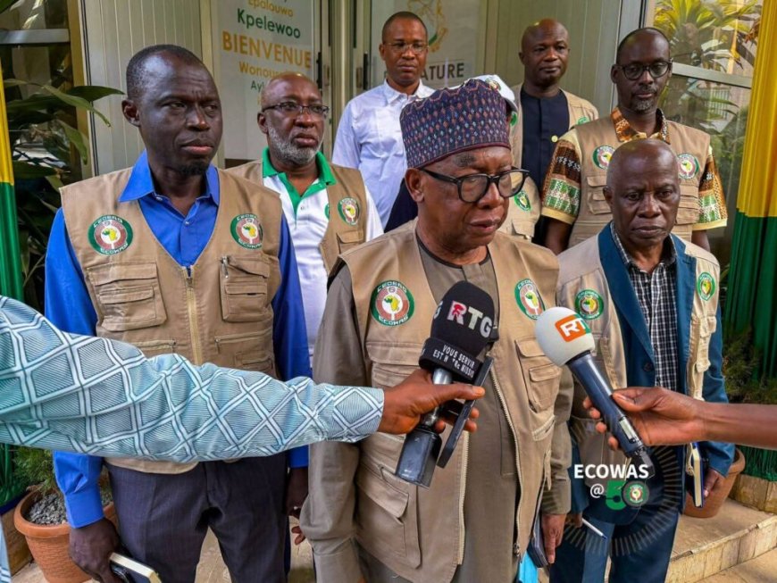 Guinée/Présidentielle : mission d’observation de la Cédéao