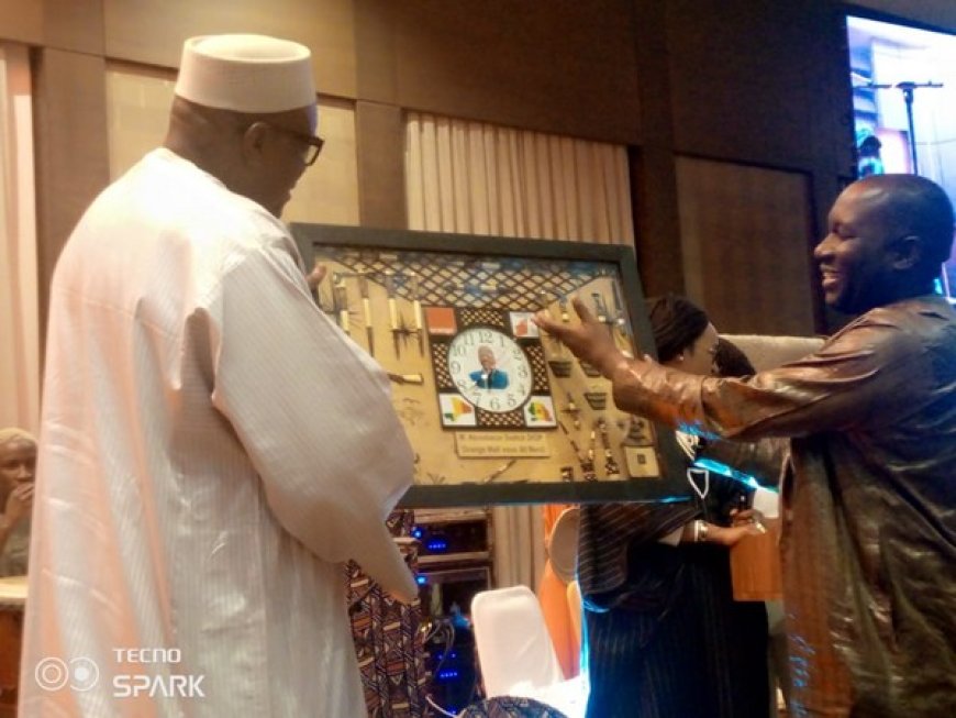Cérémonie de Pot de Départ d'Aboubacar Sadikh Diop, Couplée à sa Passation de Relais à Leyti N’Diaye, Nouveau DG d’Orange au Mali